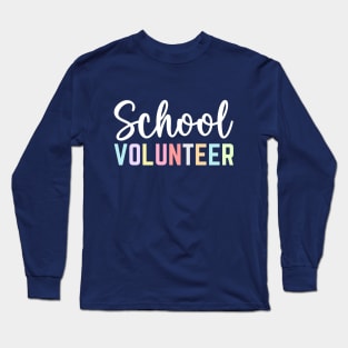 Funny National High School Volunteer Week Appreciation Long Sleeve T-Shirt